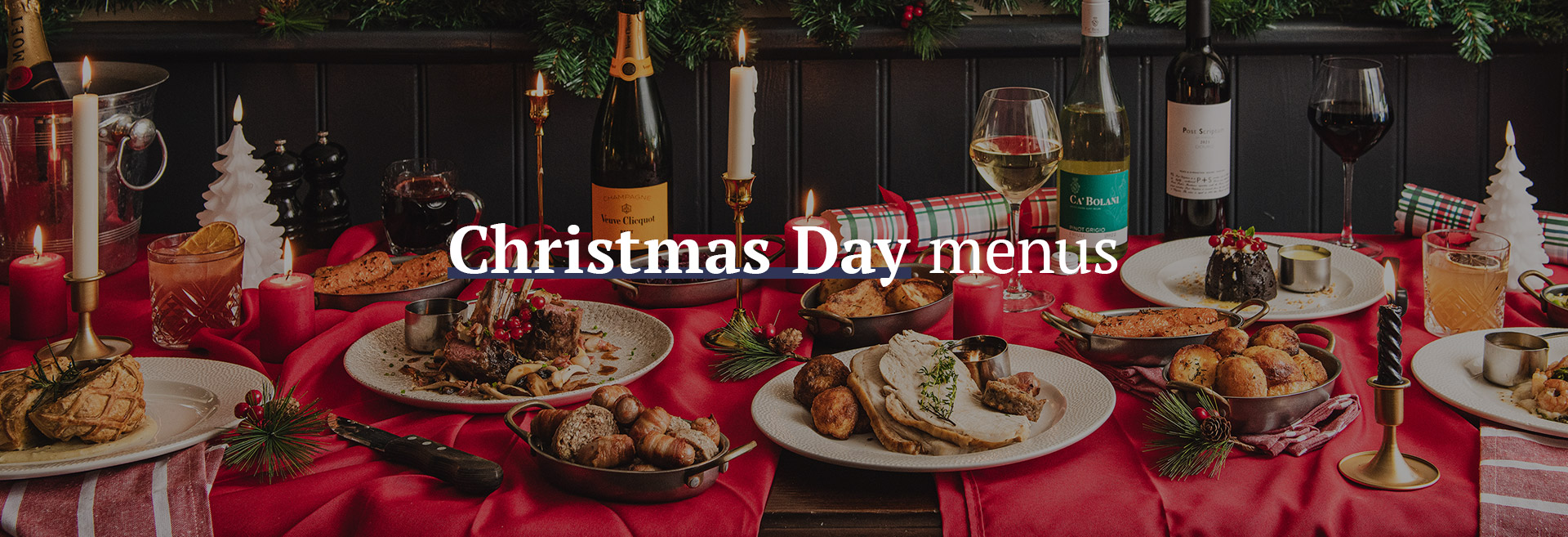 Christmas Day Menu at The King's Head