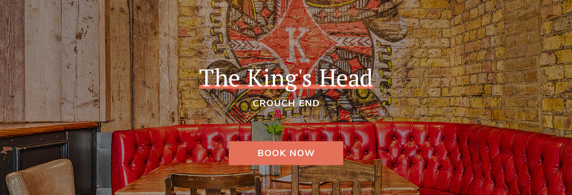 Join us at The King's Head in London for delicious pub food